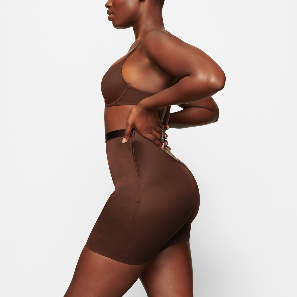 Skims BARELY THERE LOW BACK Shorts Cocoa | TDSZ01793