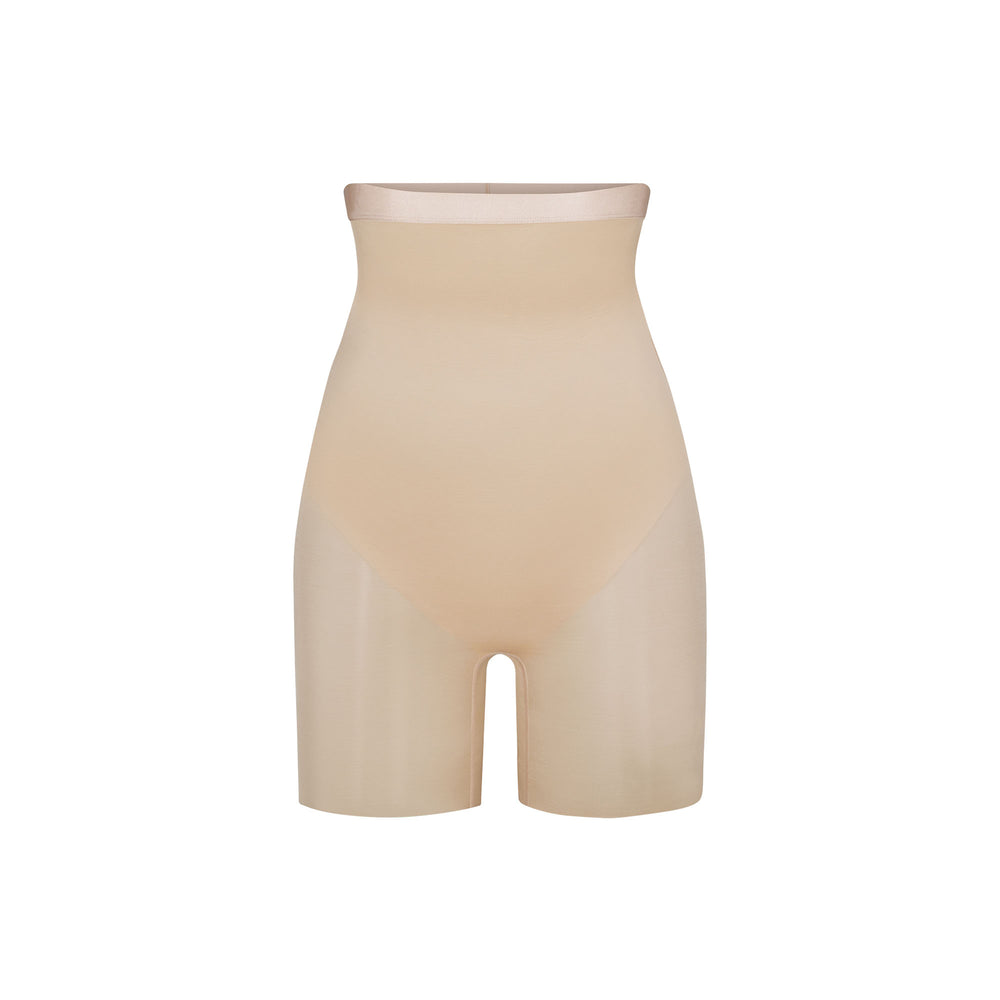 Skims BARELY THERE MID THIGH Shorts Sand | OLRK69351