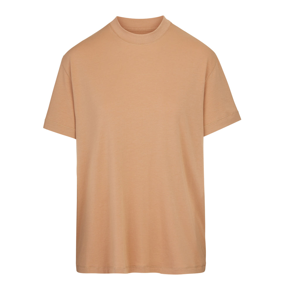 Skims BOYFRIEND T-shirt Ochre | VSAI91685