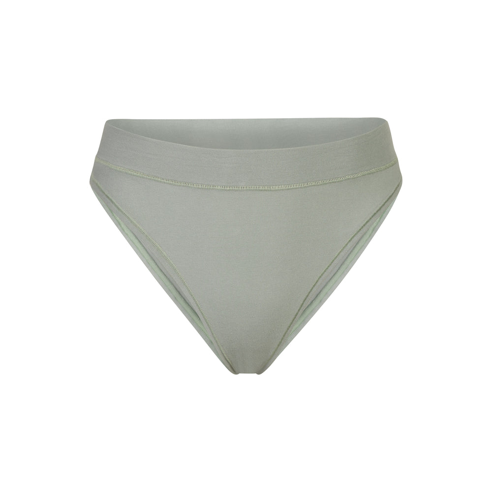 Skims COTTON JERSEY CHEEKY Tanga Mineral | MFDS89524