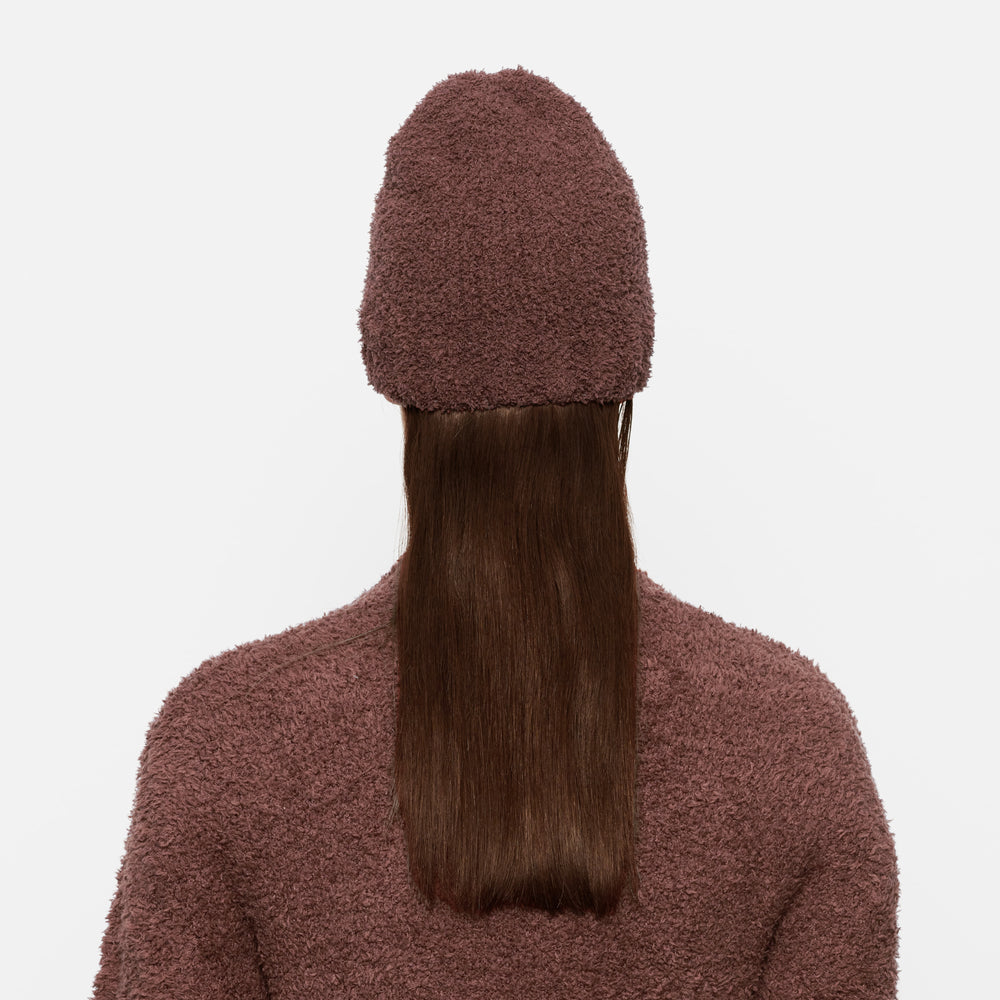 Skims COZY KNIT Beanie Garnet | JCNW25417