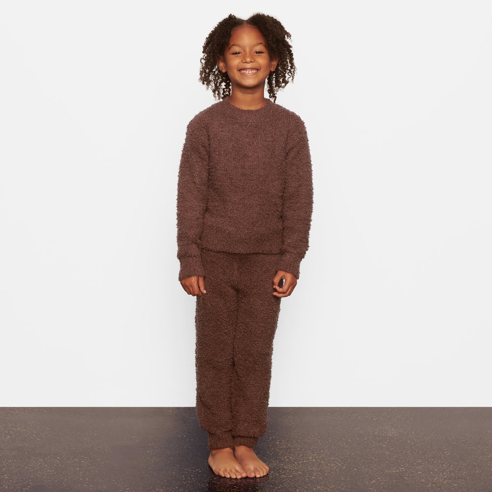 Skims COZY KNIT JOGGER Kids Garnet | VBKF36872