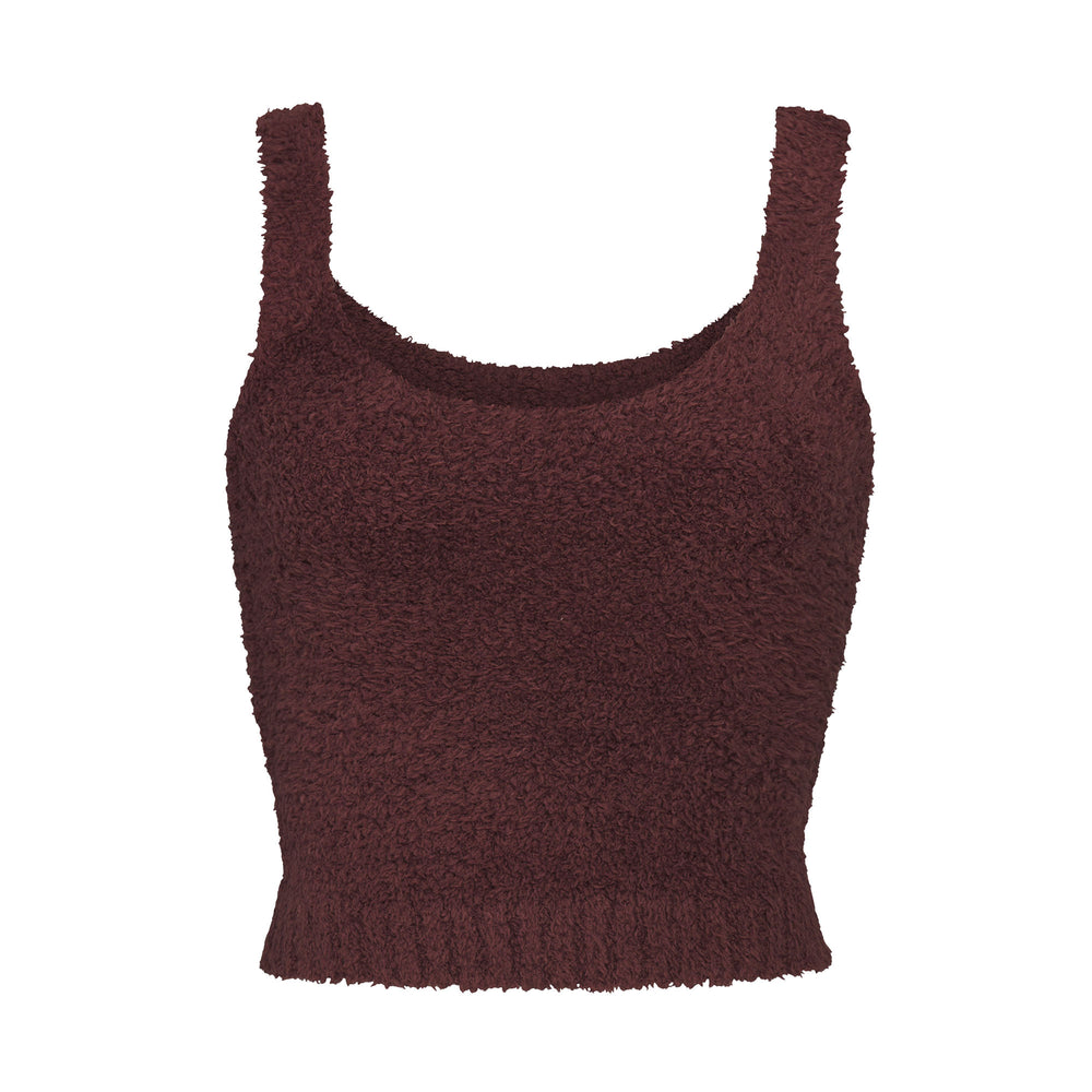 Skims COZY KNIT Tank Garnet | DPAR15364