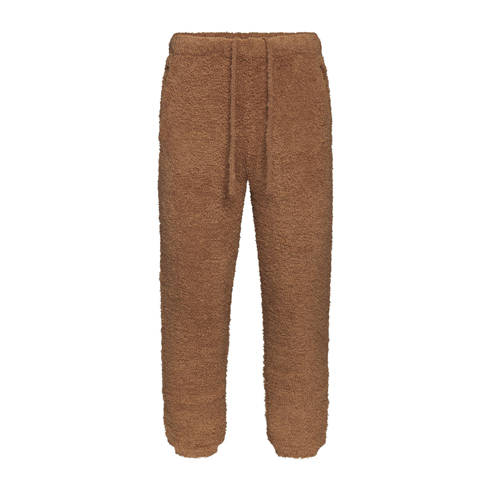 Skims COZY KNIT UNISEX Joggers Camel | CIDH36752