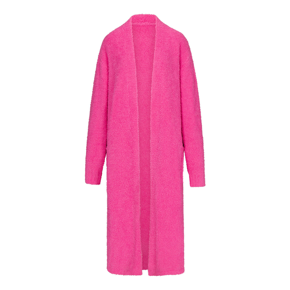 Skims COZY KNIT UNISEX Robe Pink | IFQY59701