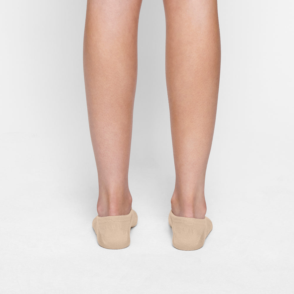 Skims EVERYDAY LOW RIB ANKLE Socks Sand | SIFK80467