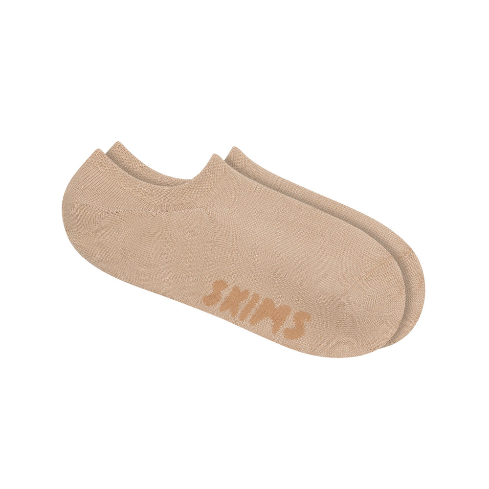 Skims EVERYDAY LOW RIB ANKLE Socks Sand | SIFK80467