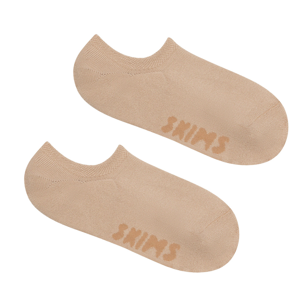 Skims EVERYDAY LOW RIB ANKLE Socks Sand | SIFK80467