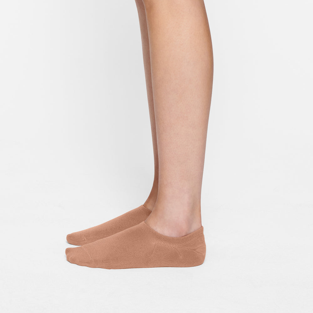 Skims EVERYDAY LOW RIB ANKLE Socks Sienna | ZVEX19574