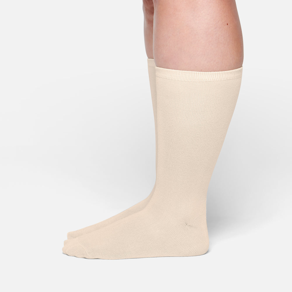 Skims EVERYDAY MID CALF Socks Sand | EWNV07586