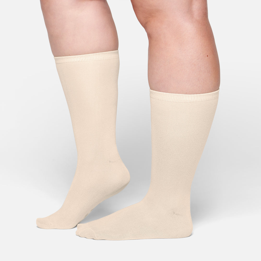 Skims EVERYDAY MID CALF Socks Sand | EWNV07586