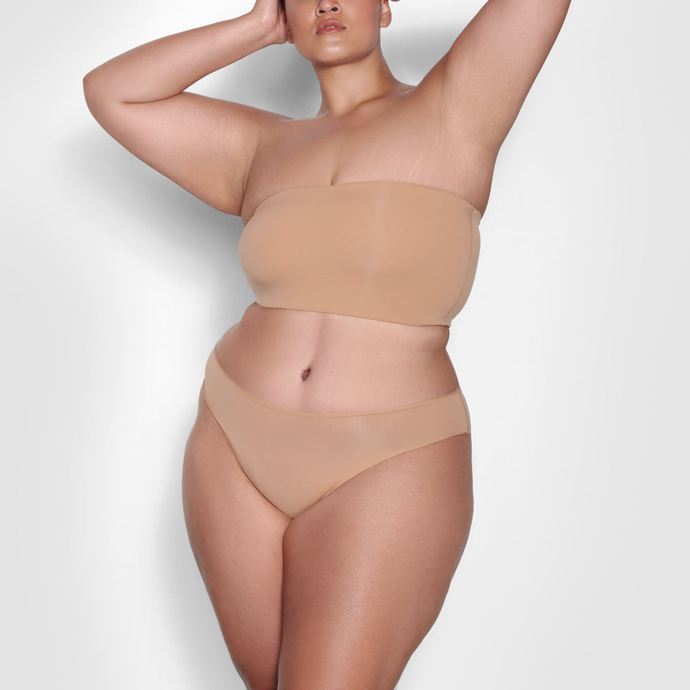 Skims FITS EVERYBODY Bandeau Bra Ochre | XCIJ49807