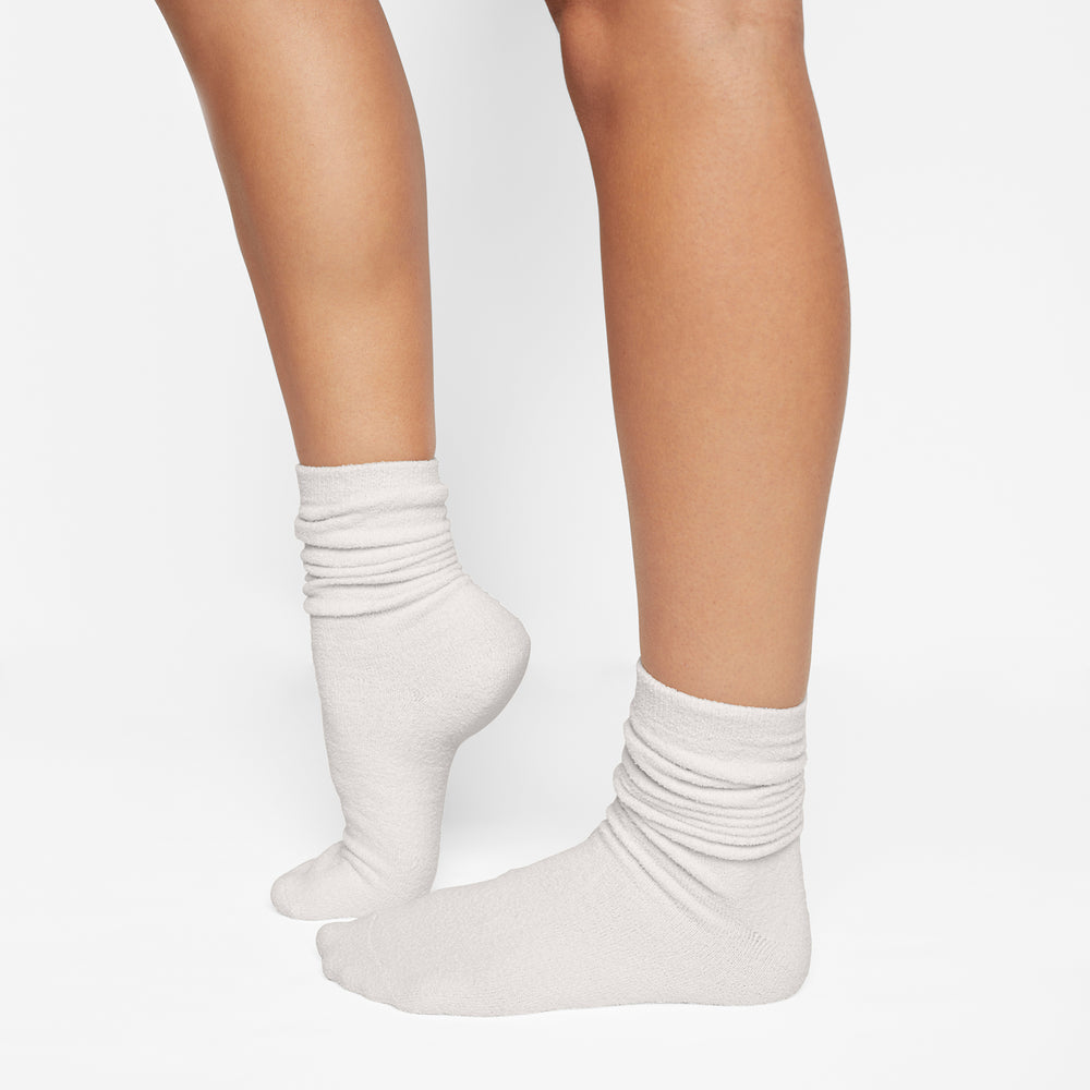 Skims LIGHT COZY KNIT Socks Marble | QTDE52908