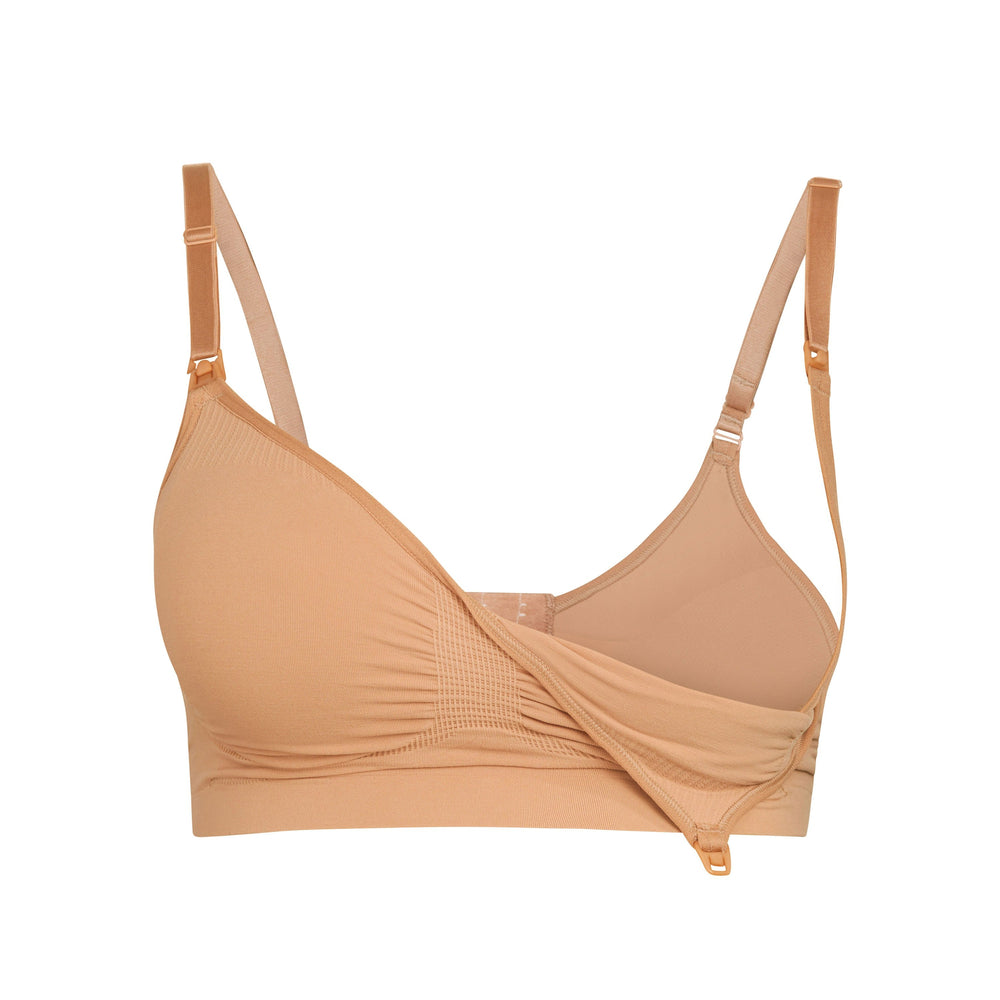 Skims MATERNITY NURSING SCULPTING BRA Maternity Shapewear Ochre | LTBG14590