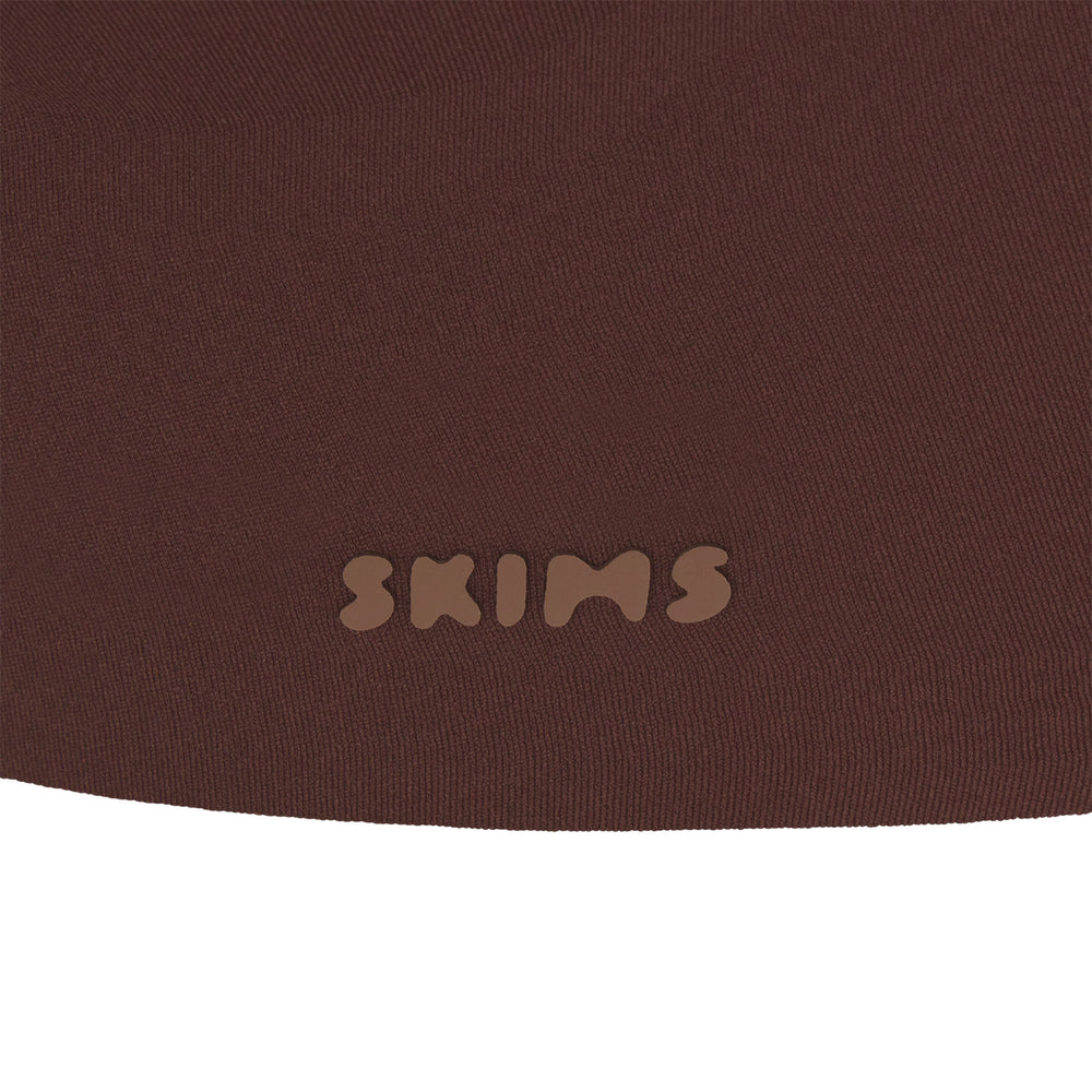 Skims NAKED TANK Scoop Neck Bra Cocoa | UYGP67132