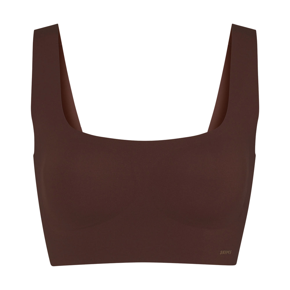 Skims NAKED TANK Scoop Neck Bra Cocoa | UYGP67132