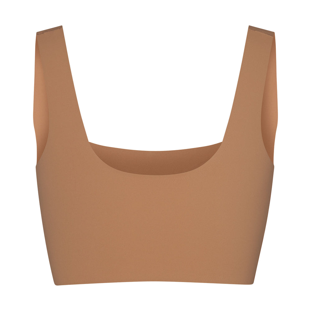 Skims NAKED TANK Scoop Neck Bra Ochre | BWYC51437