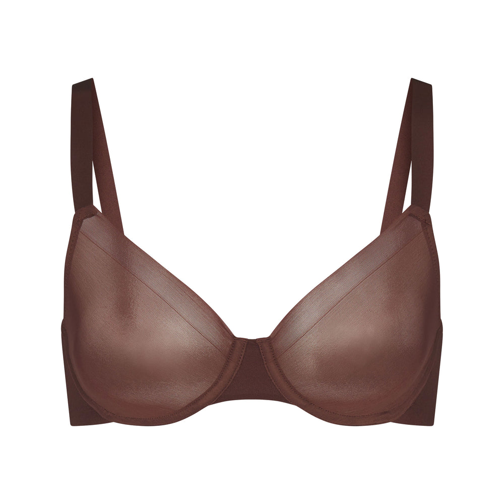 Skims NO SHOW MOLDED UNLINED Demi Bra Cocoa | FBDI75063