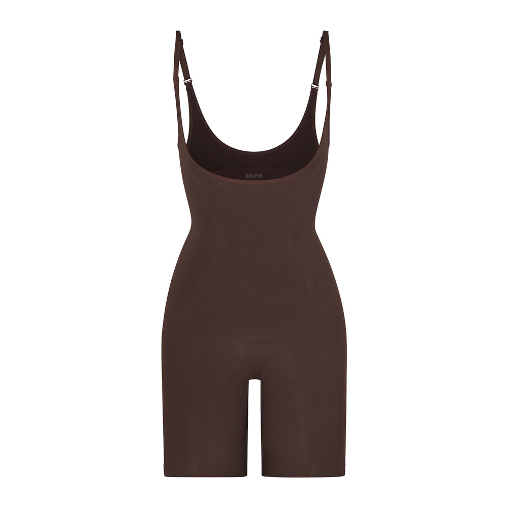 Skims OPEN BUST BODYSUIT W. OPEN GUSSET Bodysuit Cocoa | ULDI19058