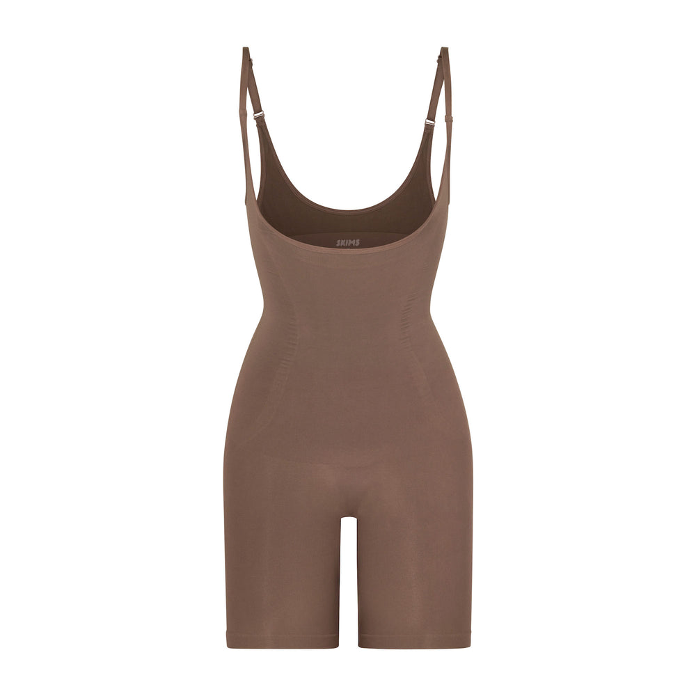 Skims OPEN BUST BODYSUIT W. OPEN GUSSET Bodysuit Oxide | VNZQ78652