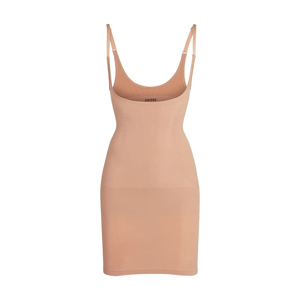 Skims OPEN BUST SLIP Dress Ochre | TXWR74590