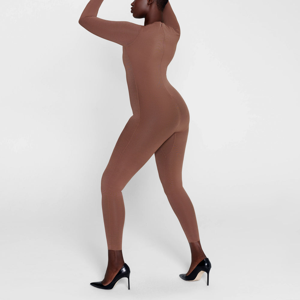 Skims SHEER SCULPT CATSUIT Bodysuit Jasper | OZCY82795