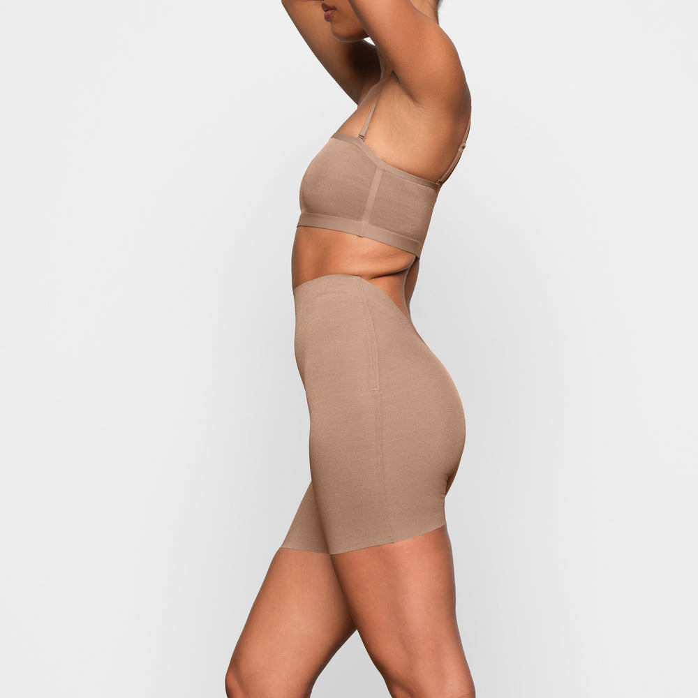 Skims SHEER SCULPT LOW BACK Shorts Sienna | KXHV54106