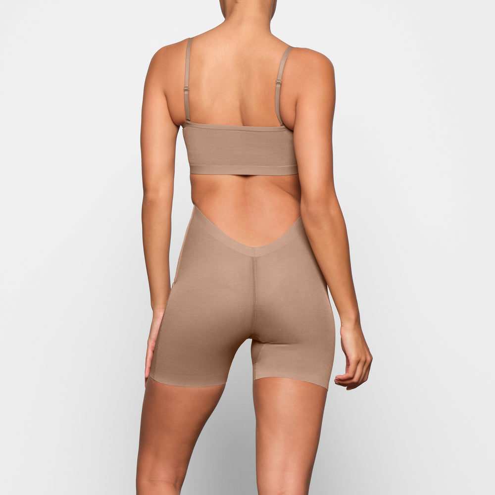 Skims SHEER SCULPT LOW BACK Shorts Sienna | KXHV54106