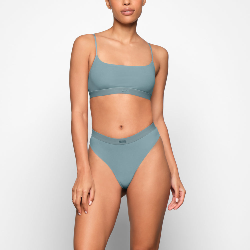 Skims SMOOTH RIB Thong Kyanite | QFED02841