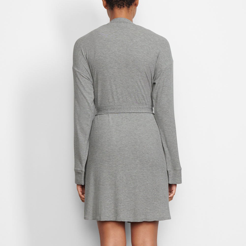 Skims SOFT LOUNGE Robe Heather Grey | ADWV20834