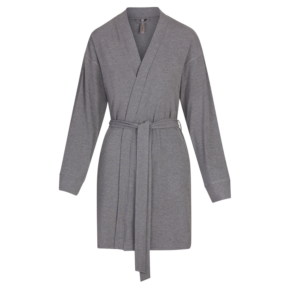 Skims SOFT LOUNGE Robe Heather Grey | ADWV20834