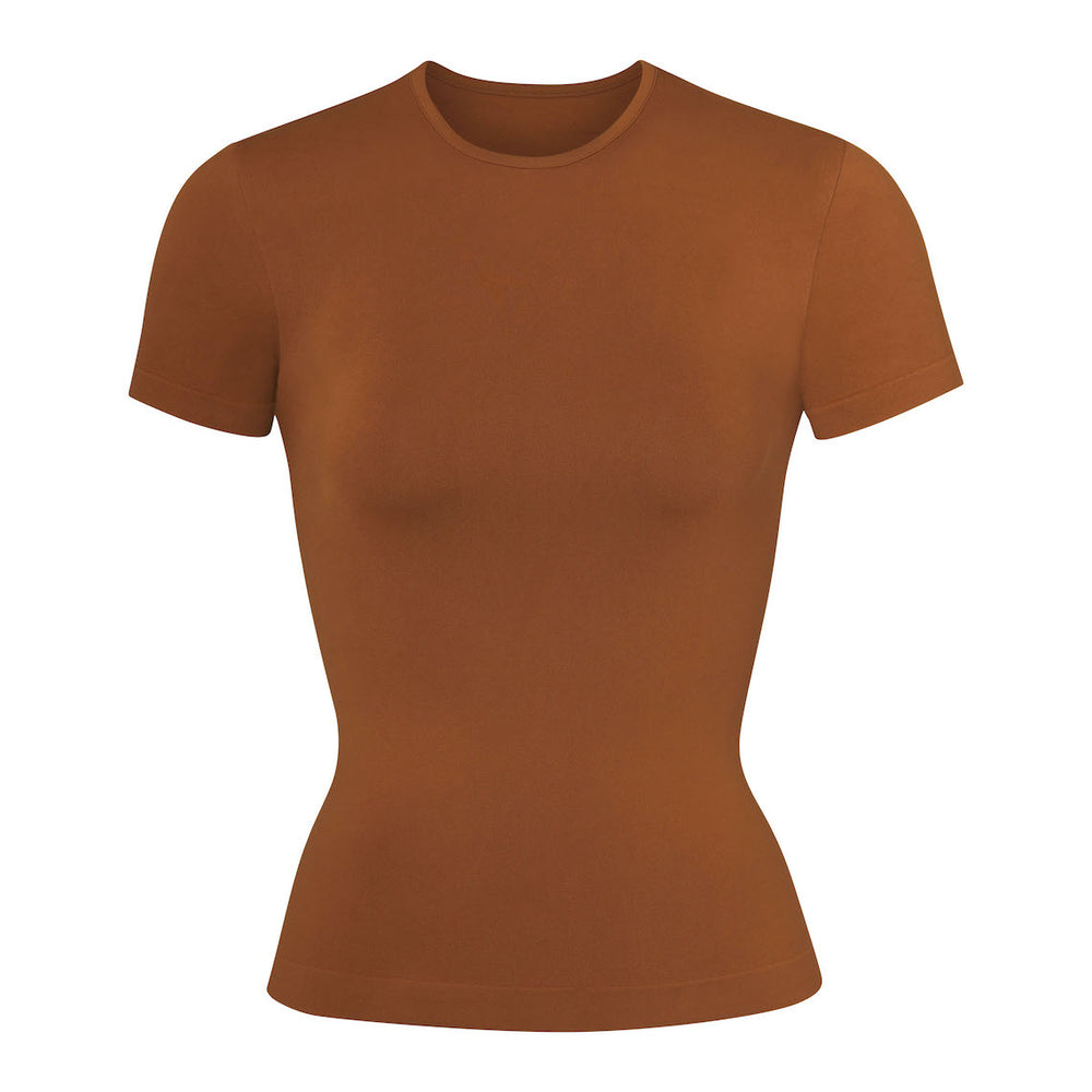 Skims SOFT SMOOTHING T-shirt Copper | XRCY29180