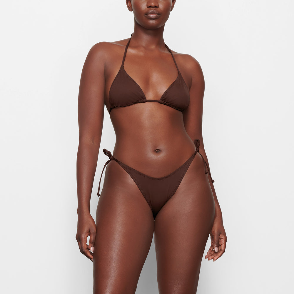 Skims SWIM DIPPED TIE BOTTOMS Two Pieces Cocoa | AFBD34798