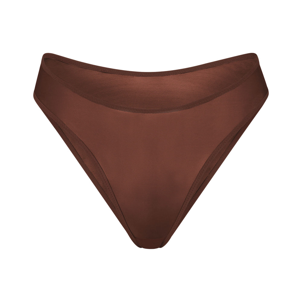 Skims ULTRA FINE MESH Bikini Mahogany | WBIL32189