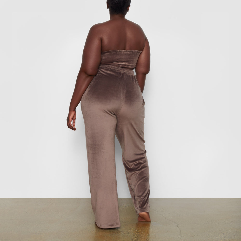 Skims VELOUR WIDE LEG Pants Amethyst | TFHK71935