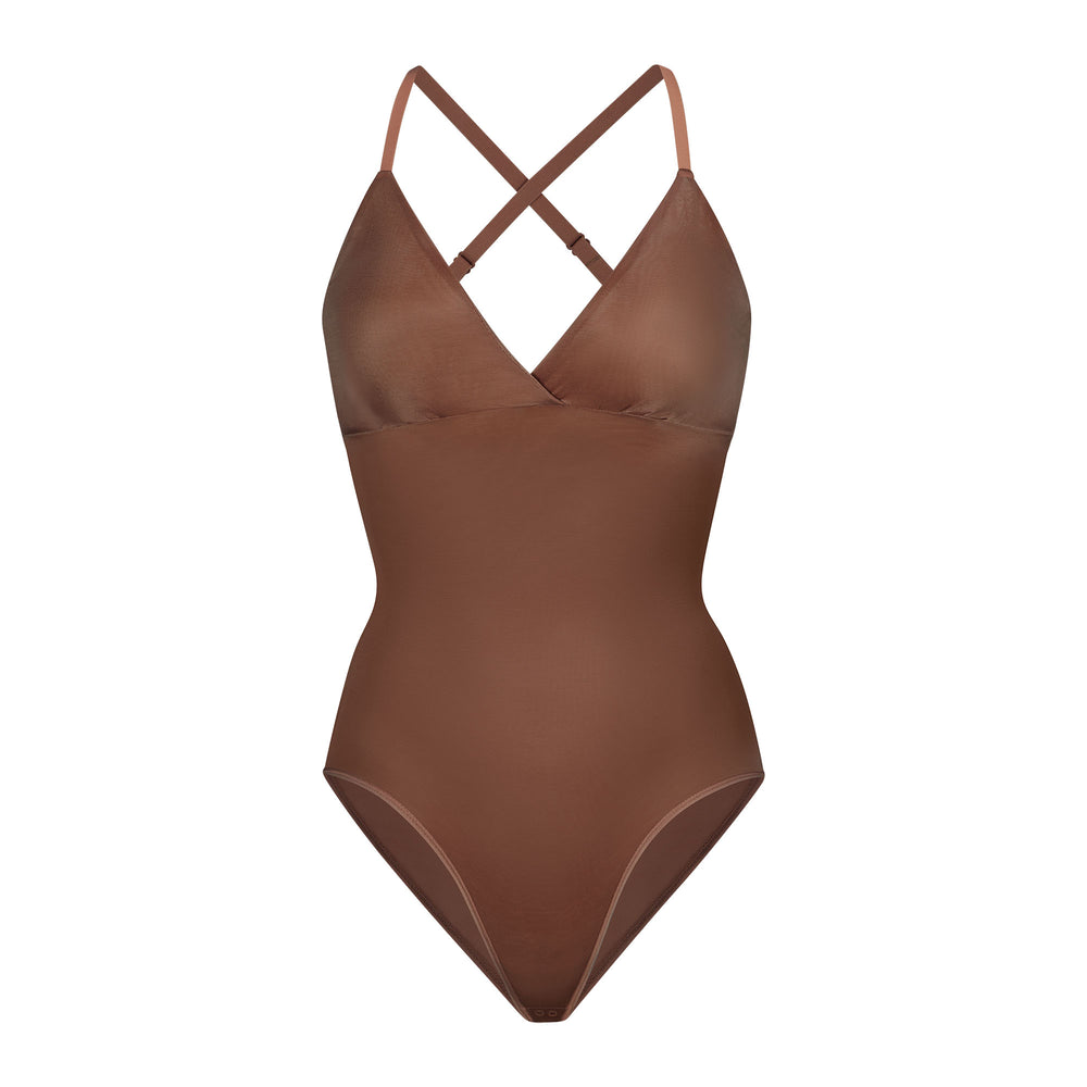 Skims BARELY THERE BODYSUIT BRIEF W/ SNAPS Bodysuit Jasper | SULF73965