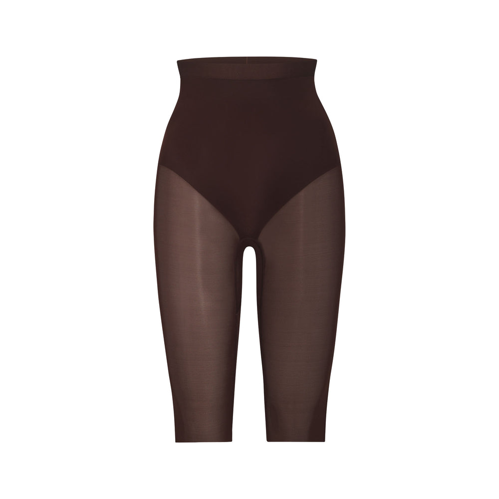 Skims BARELY THERE CROPPED Leggings Cocoa | FPAX02853