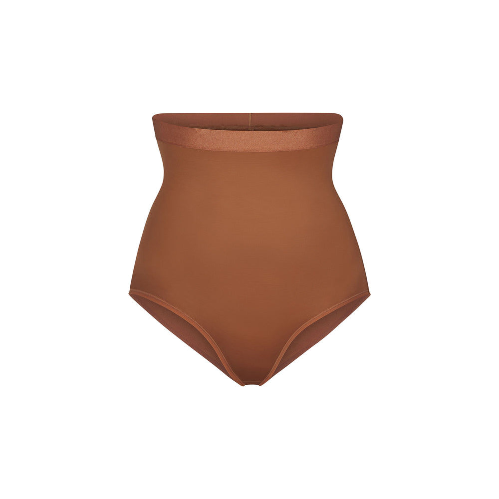 Skims BARELY THERE HIGH WAIST Brief Bronze | 8106MFDUZ