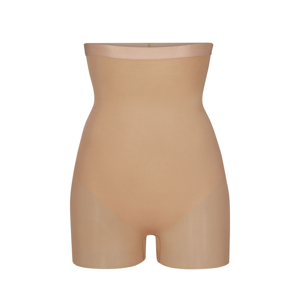 Skims BARELY THERE HIGH WAIST Shorts Clay | VWQS10693