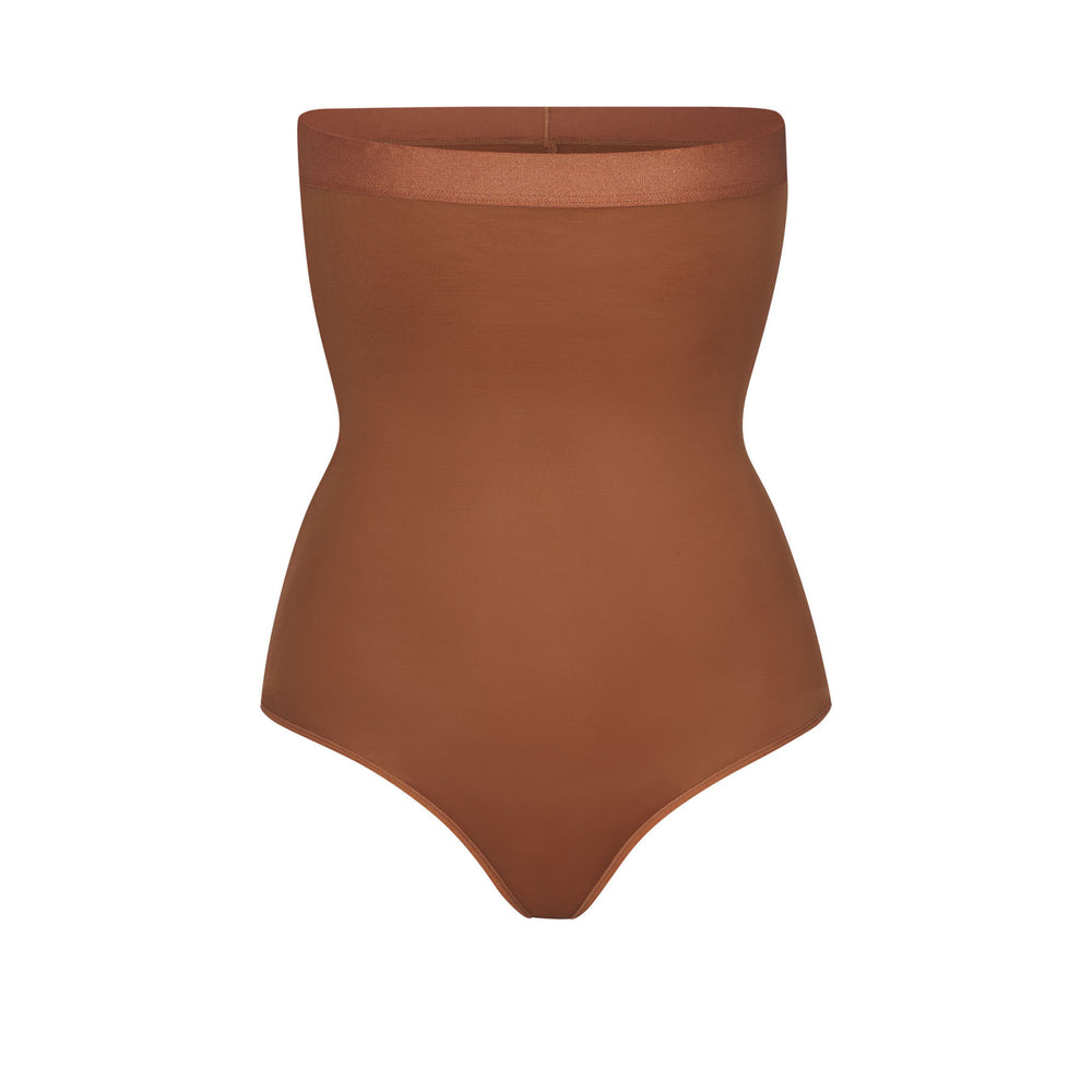 Skims BARELY THERE HIGH WAIST Thong Bronze | 6810FUMWZ