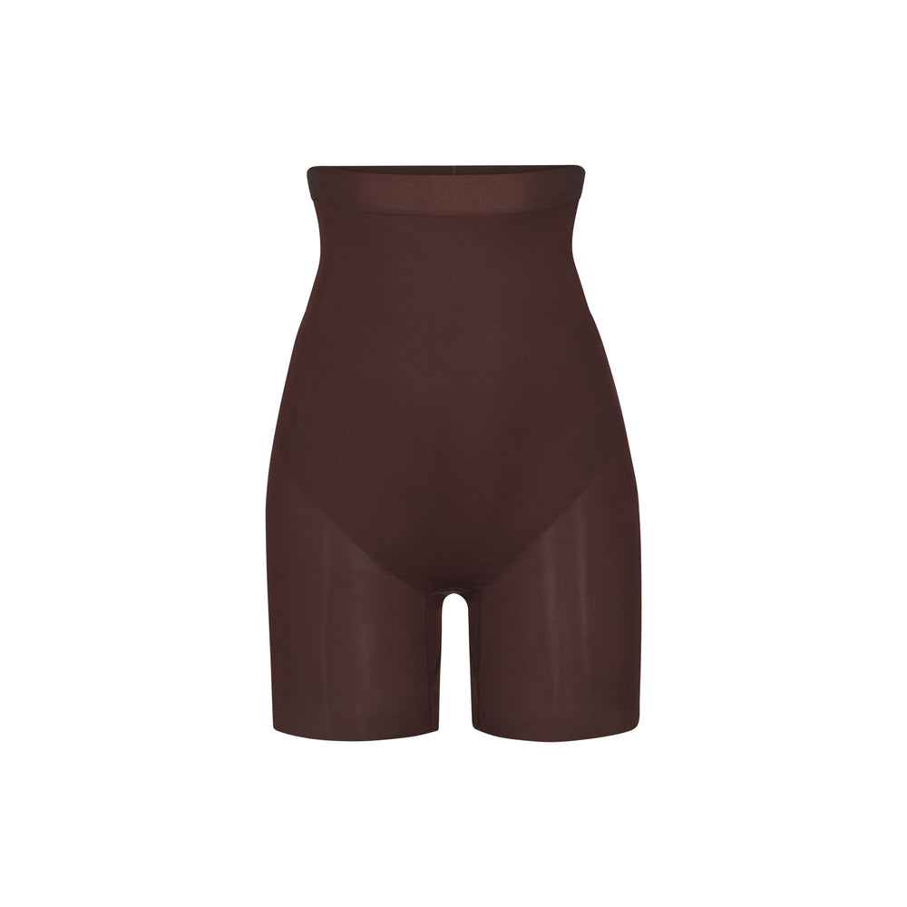 Skims BARELY THERE MID THIGH Shorts Cocoa | PACF26381