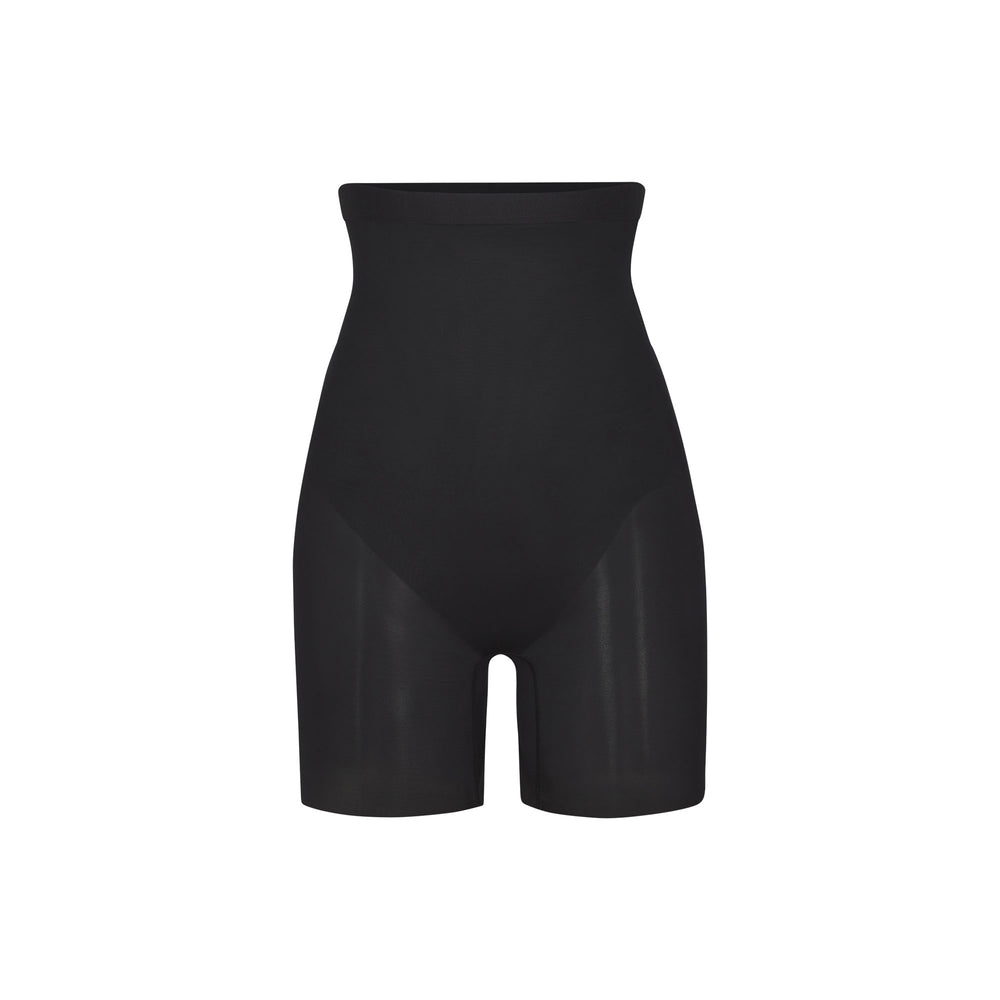 Skims BARELY THERE MID THIGH Shorts Onyx | WPNZ21689