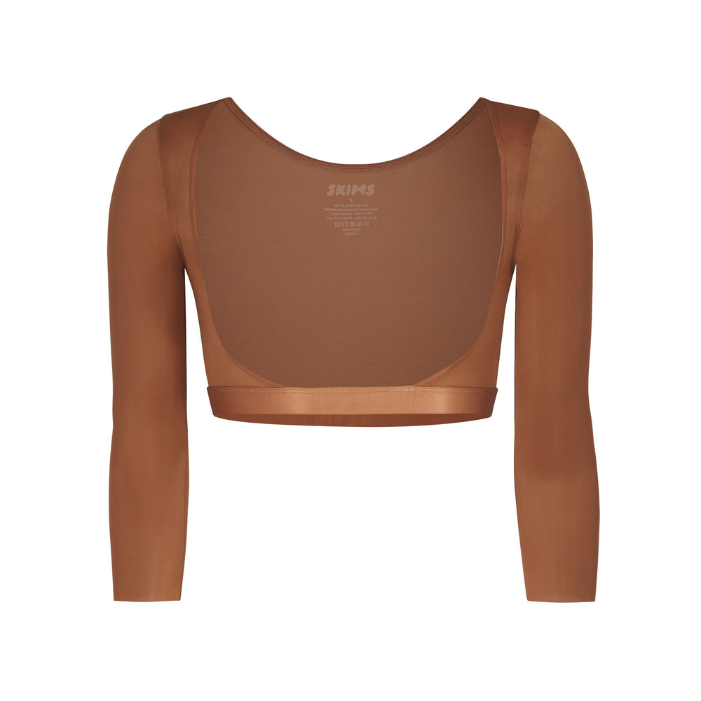 Skims BARELY THERE OPEN Arm Shapewear Bronze | 8179YWAHB