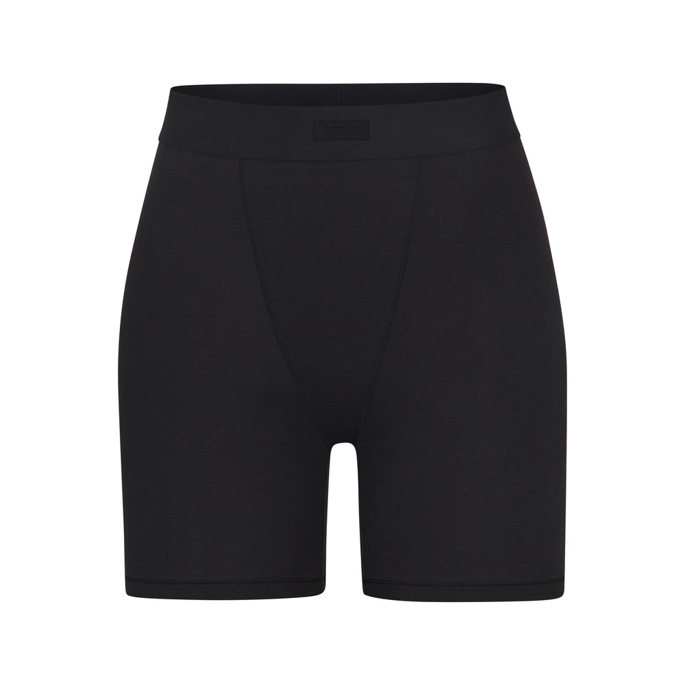 Skims BOYFRIEND Boxer Shorts Onyx | DWFK80324