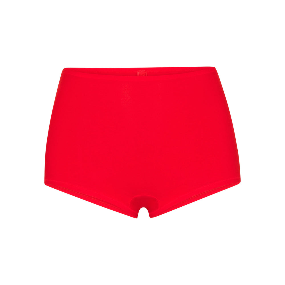 Skims COTTON JERSEY Boy Short Ruby | PTRE75043