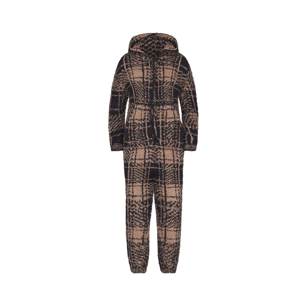 Skims COZY KNIT ONESIE Kids Plaid | GRQH50692