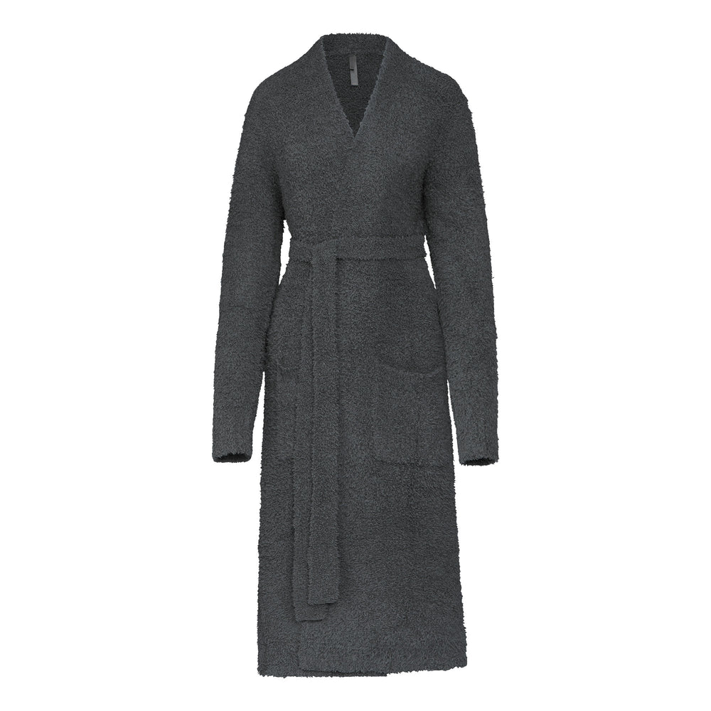 Skims COZY KNIT Robe Juniper | KCQB56409