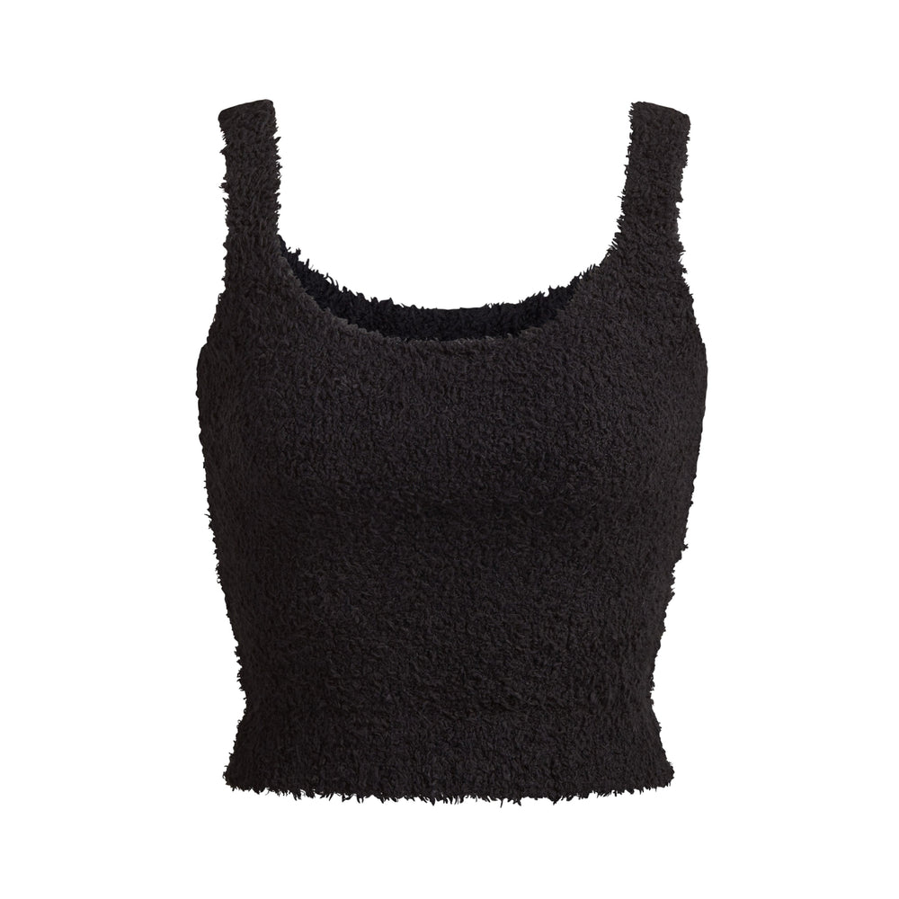 Skims COZY KNIT Tank Onyx | AGYX95248