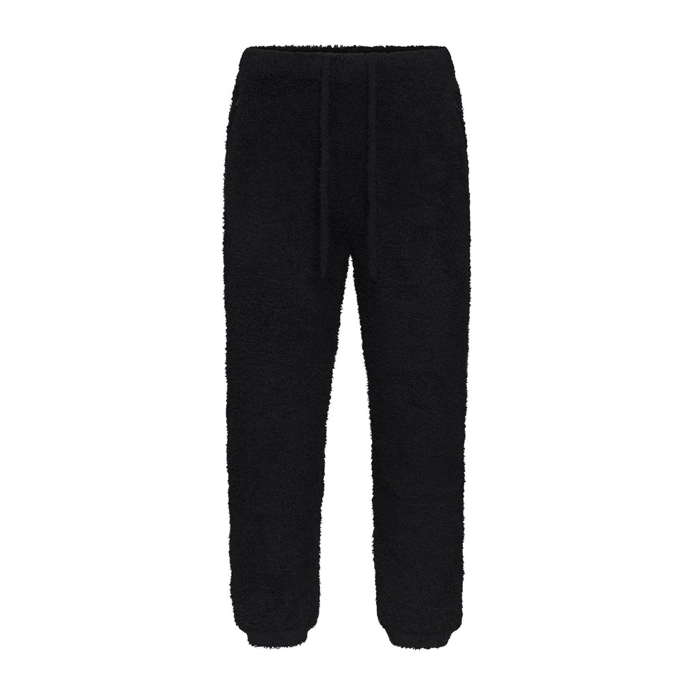 Skims COZY KNIT UNISEX Joggers Onyx | VOTJ56239