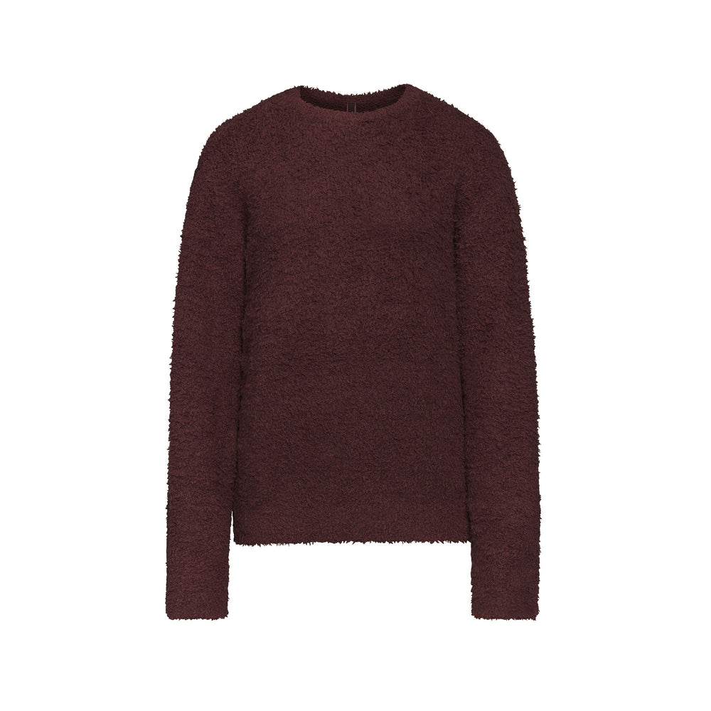 Skims COZY KNIT UNISEX Pullover Garnet | ZLVM13705